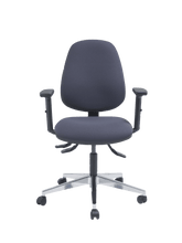 Charger l'image dans la galerie, Siège dactylo revêtement tissu SD100