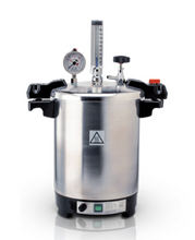 Charger l'image dans la galerie, Autoclave Vertical en aluminium 12 litres, 115-121°C