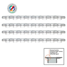 Charger l'image dans la galerie, Barrettes de bouchons pour microtubes 0,2ml pour PCR / 125