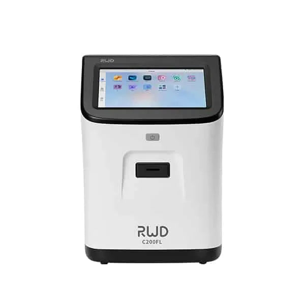 Compteur de cellules à fluorescence RWD C200FL, vue de face