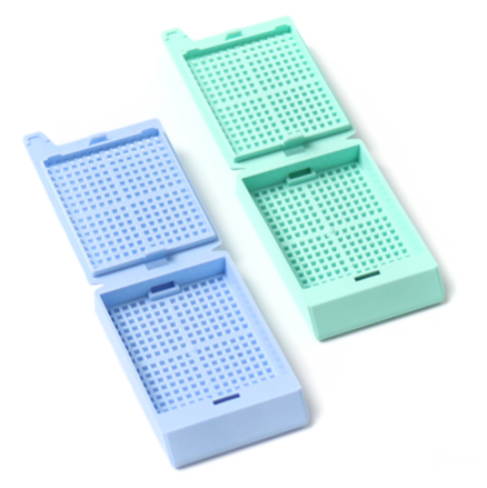 Cassettes d'inclusion pour biopsies EM104 (carton de 2000)