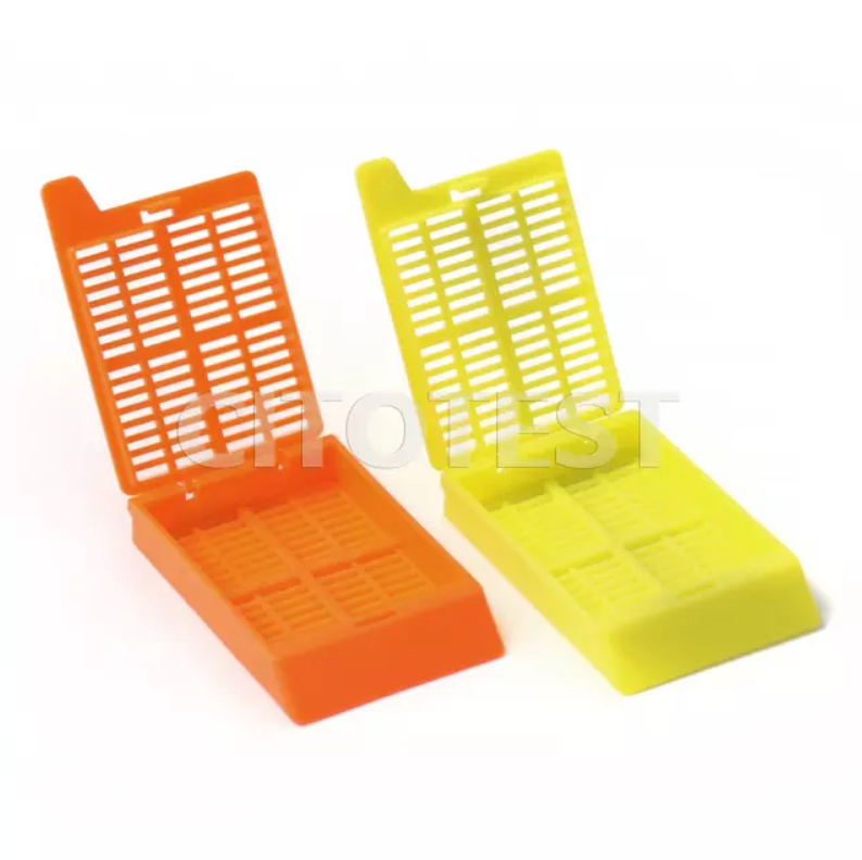 Cassettes d'inclusion pour tissus, en pile, pour printer laser