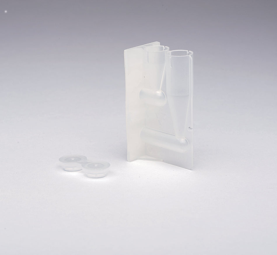 Cyto cuvette duo 2 canaux pour cytocentrifugeuse, filtre collé