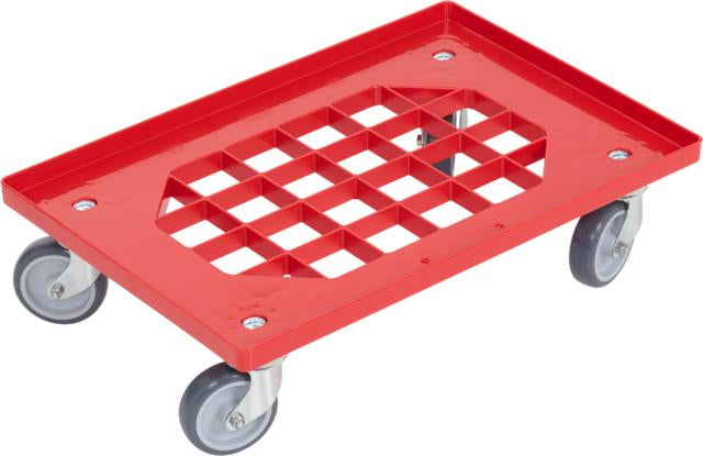 Chariot roulant pour transport de bacs
