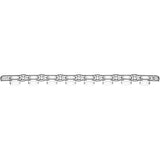 Barrettes de 8 bouchons pour tubes PCR 0,2 ml (sachet de 125)