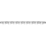 Barrettes de 8 bouchons pour tubes PCR 0,2 ml (sachet de 125)