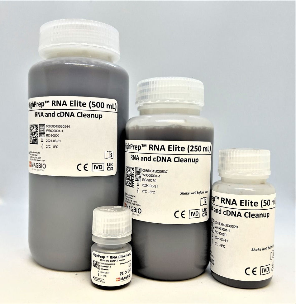 HighPrep RNA Elite — nettoyage et concentration d'ARN et d'ADNc
