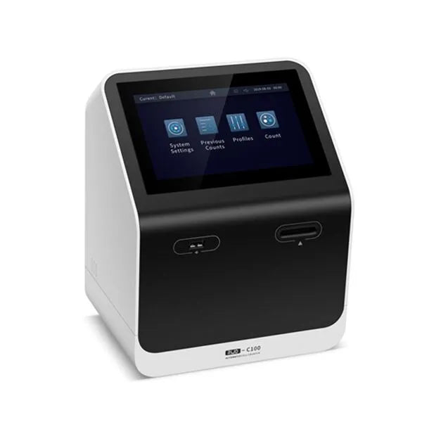 Compteur de cellules automatisé RWD C100, écran d'accueil