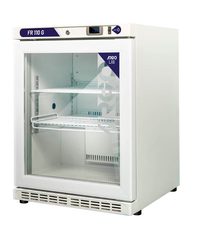 Réfrigérateur compact 110L, porte vitrée, FR110-G