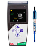 pH mètre portable pH 7 Vio "Food" avec électrode de pénétration 2 pore T Standard ou DHS