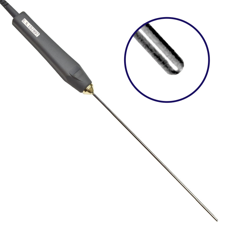 Sonde de température PT100 embout semi sphérique PT56/500  500x6mm