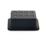 Bloc magnétique 8 × 5 mL fond conique pour agitateur thermostaté DLAB