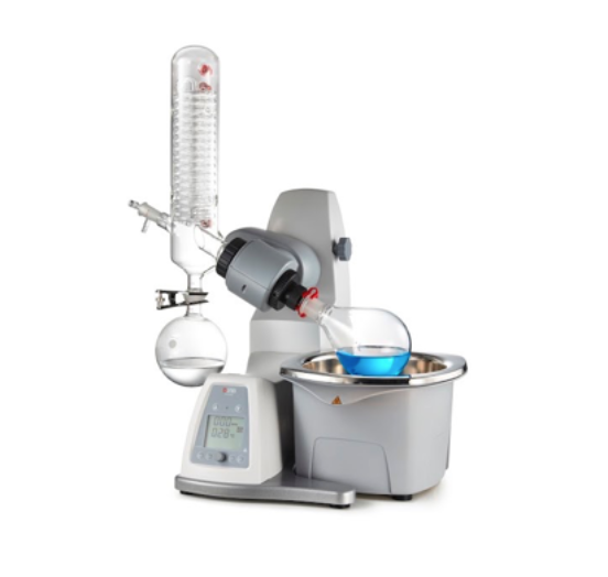 Evaporateur rotatif réglage automatique, condensateur de 1700cm2, bain de 5 litres  ref. RE100PRO