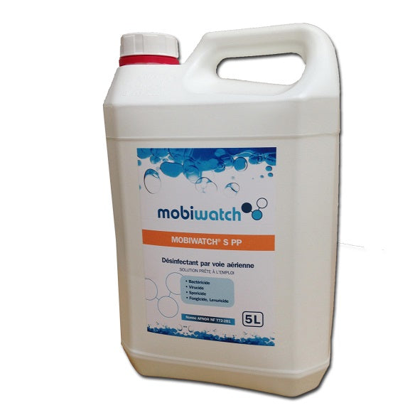 Bidon de 5 litres de désinfectant pour MINIBIO & MAXIBIO