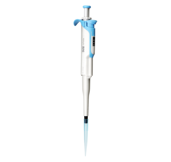 Micropipette à déplacement d'air volume variable, autoclavable HIPETTE