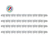 Barrettes de bouchons pour microtubes 0,2ml pour PCR / 125