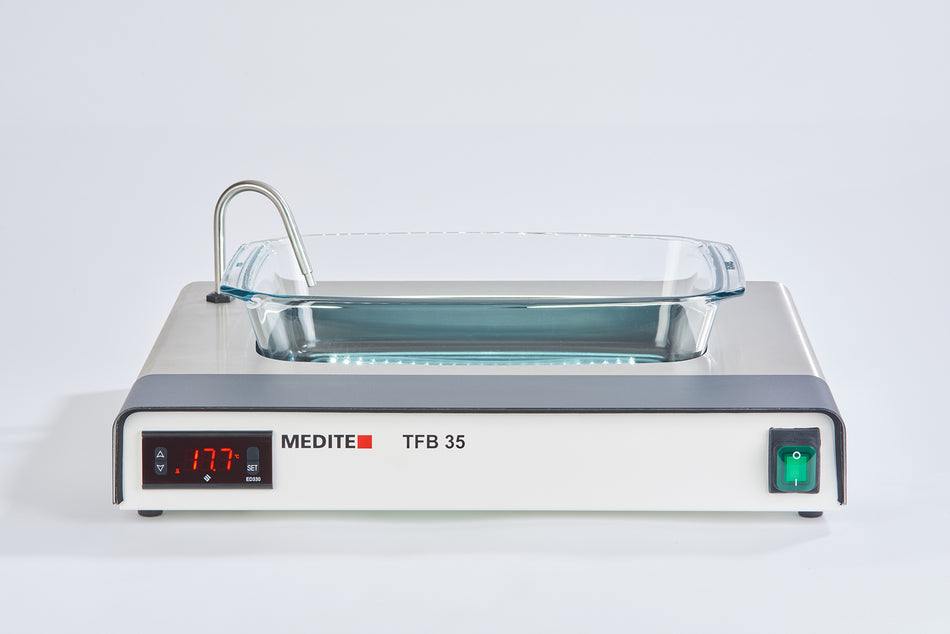Bain-marie rectangulaire en verre TFB35